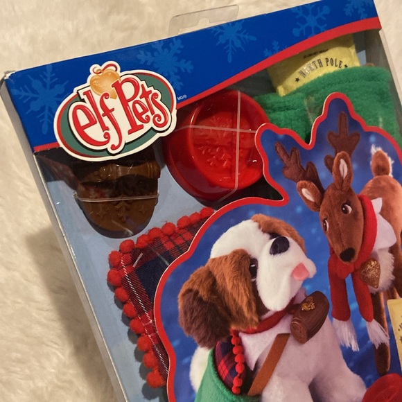 Elf on The Shelf Claus Good Tidings Toy Tote & Scarf plush accessories gift - Picture 7 of 11